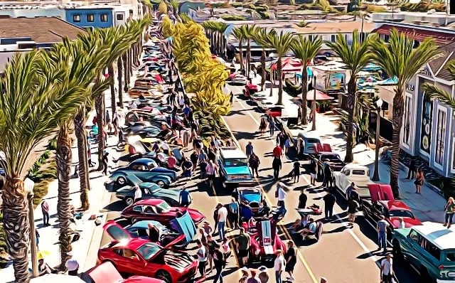 Dana Point Classic Car Show pic artsy