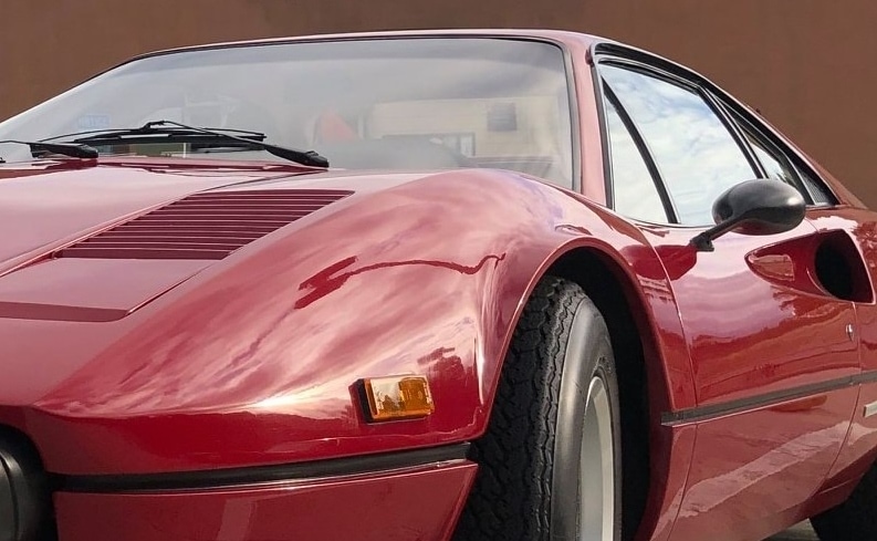 Peninsula Cars And Coffee - red Ferrari