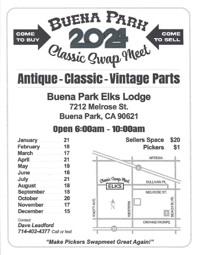 Classic Swap Meet | Monthly | Buena Park, California • iDriveSoCal
