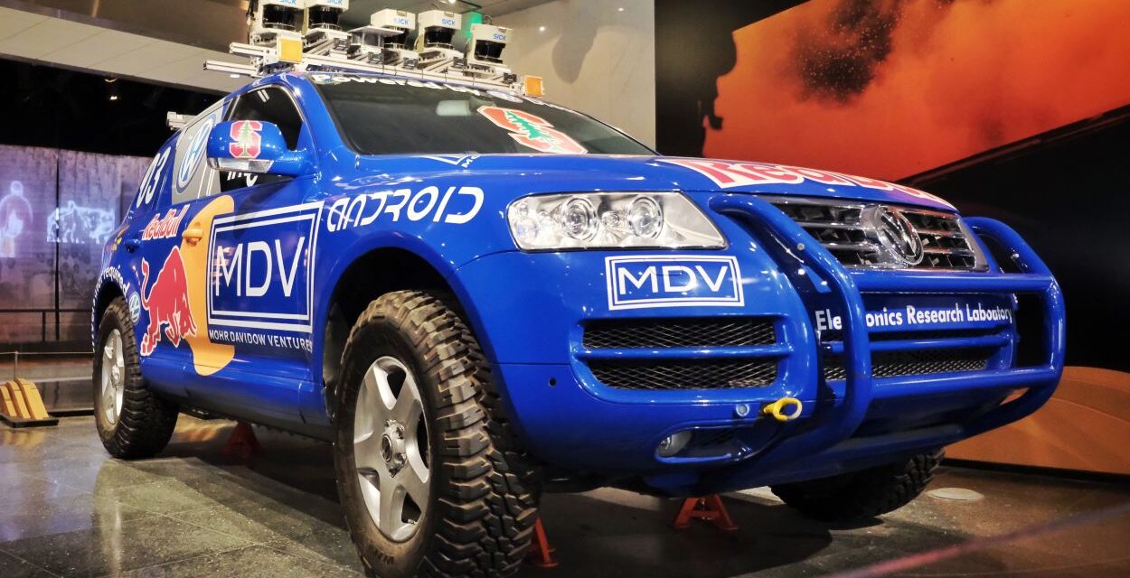 DARPA-Winning VW Touareg Display Honors America's 250th